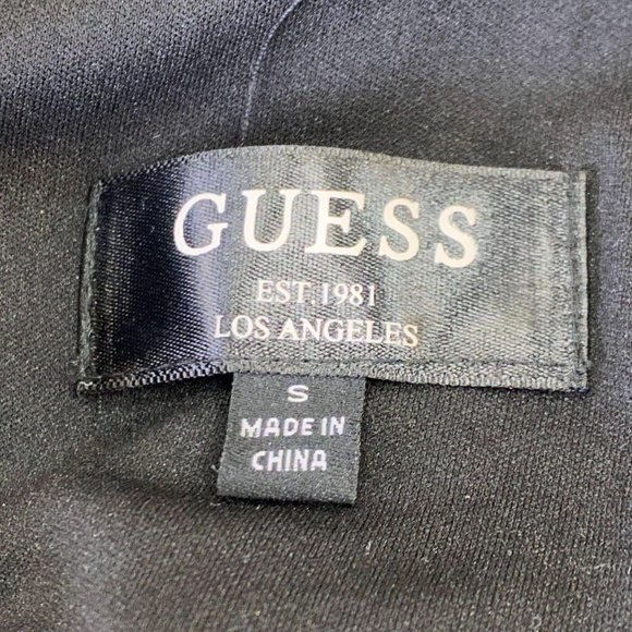 GUESS Gold Stripe Glitter Dress - Picture 9 of 10